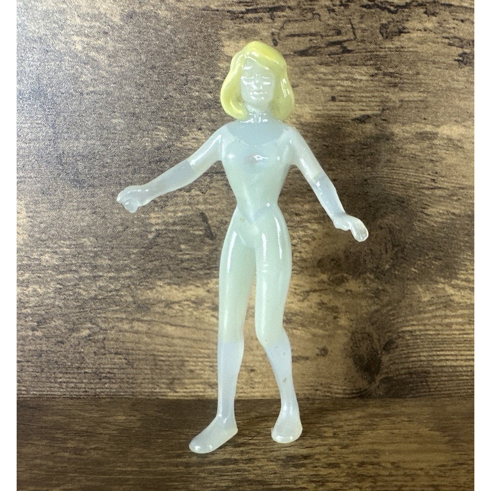 1990s Marvel Comics Fantastic Four 4 Invisible Woman Sue Storm Action Figure 4"